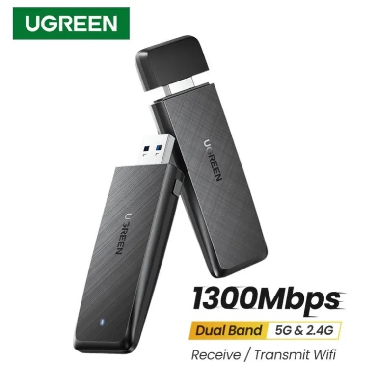TARJETA USB WIRELESS AC1300 DUAL BAND 5GHZ